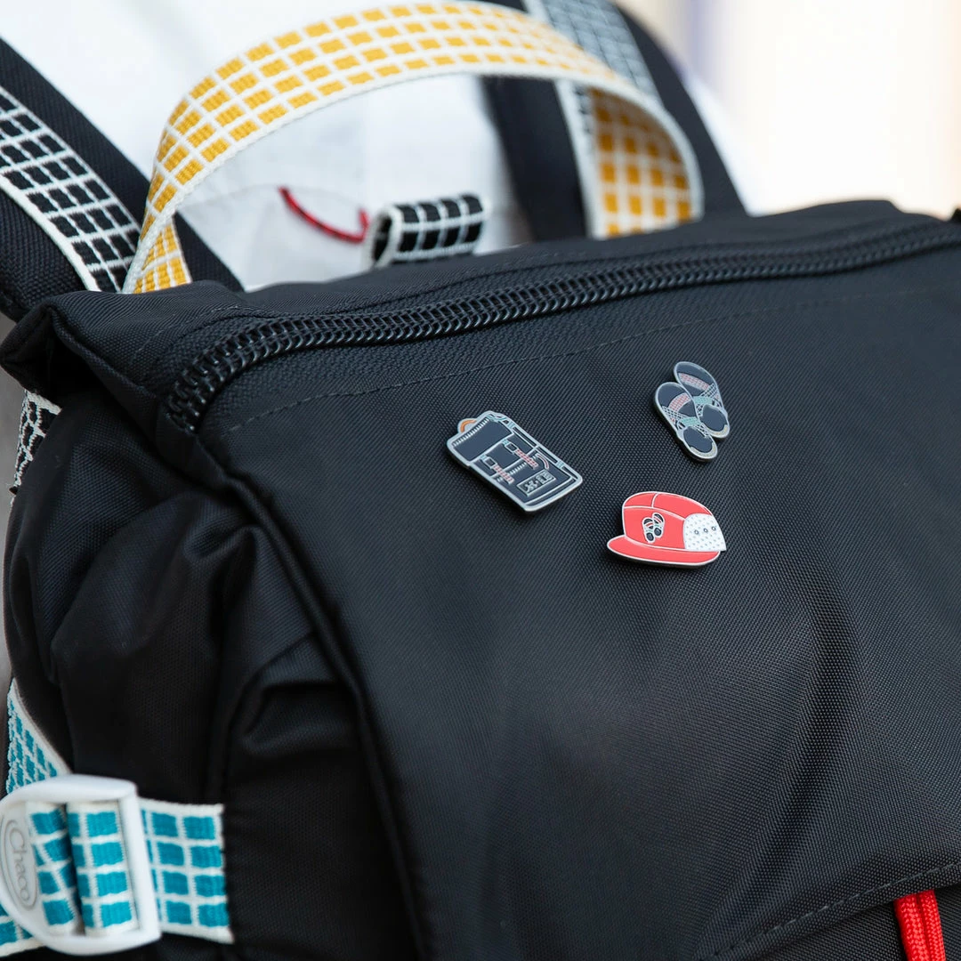 Topo Designs X Chaco Pin Set 2 Topo Designs X Chaco Pin Set