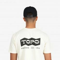 Topo Designs Men's 5 Panel Snapback Hat - Stone Age