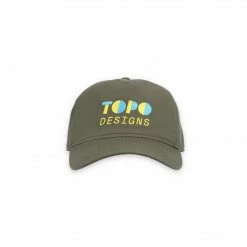 Topo Designs New Women's 5 Panel Snapback Hat - Split Topo