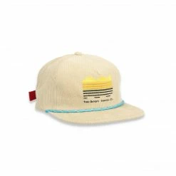 Topo Designs Men's Corduroy Trucker Hat - Strata Map