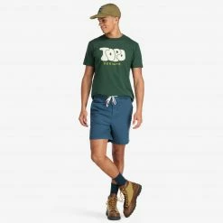Topo Designs New Men's Bubble Topo Tee - Men's