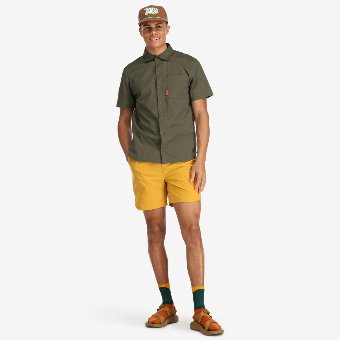 Topo Designs Global Shirt - Short Sleeve - Men's New Men's 2 Topo Designs Global Shirt - Short Sleeve - Men's New Men's