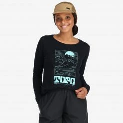 Topo Designs Arcade Mountain Tee Long Sleeve - Women's