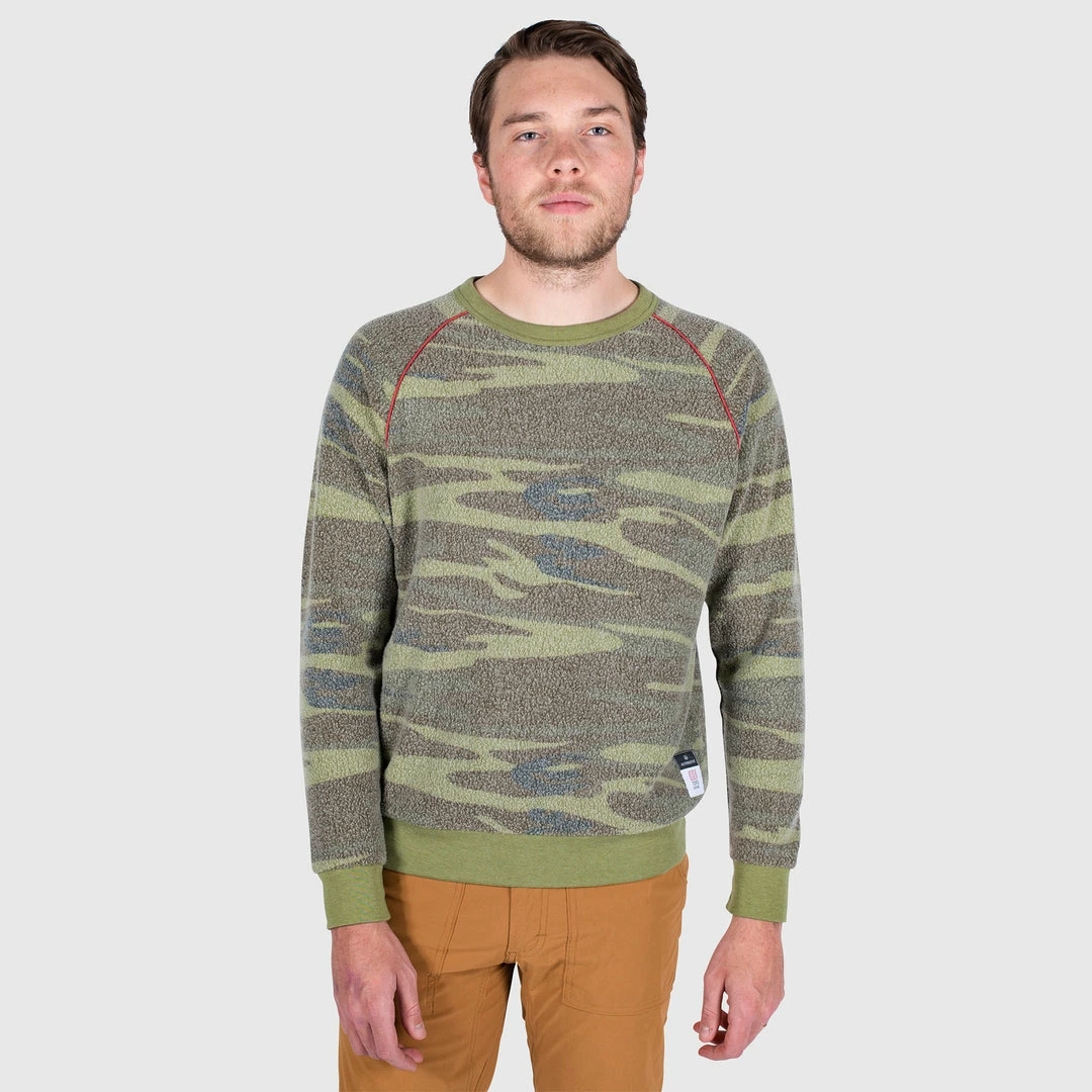 Special Releases Topo Designs X Alternative Champ Eco-Teddy Sweatshirt - Men's 3 Special Releases Topo Designs X Alternative Champ Eco-Teddy Sweatshirt - Men's