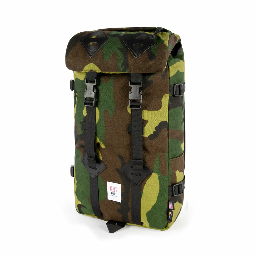 Topo Designs Special Releases Klettersack - Woodland Camo 1 Topo Designs Special Releases Klettersack - Woodland Camo