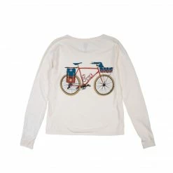 Topo Designs X Fat Tire Graphic Tee - Long Sleeve - Women's
