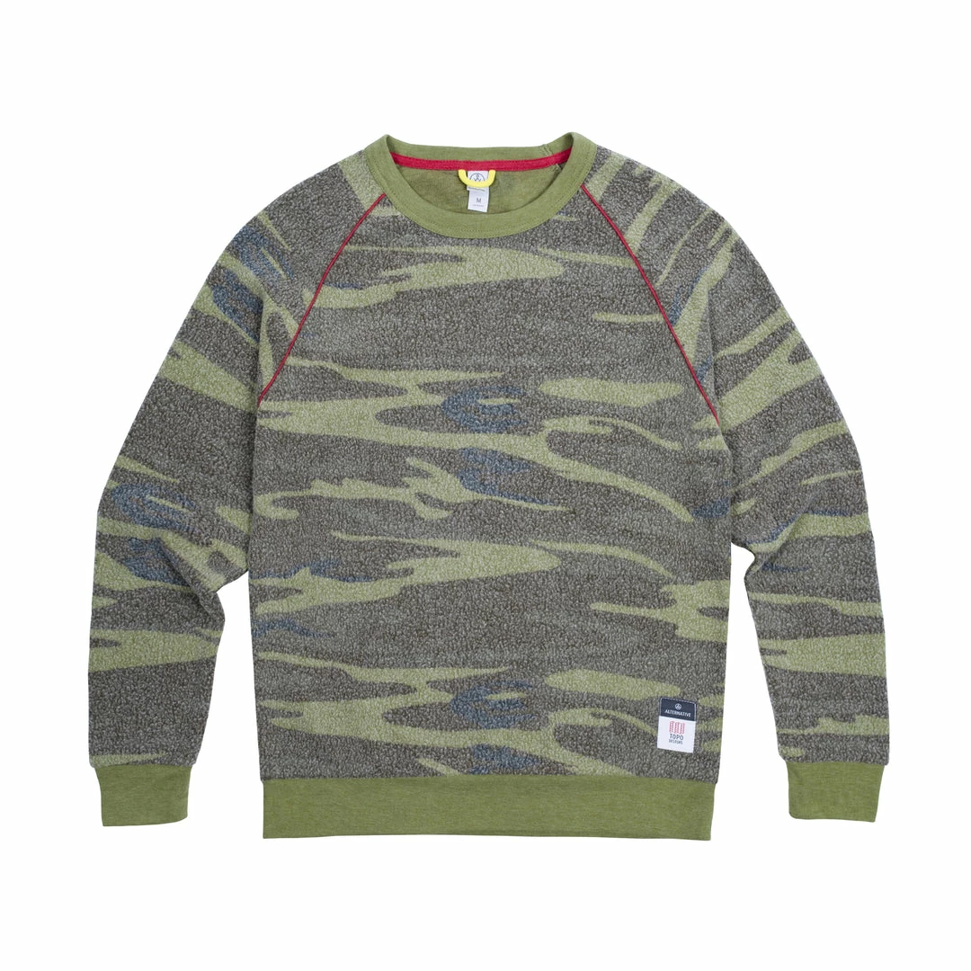 Special Releases Topo Designs X Alternative Champ Eco-Teddy Sweatshirt - Men's 1 Special Releases Topo Designs X Alternative Champ Eco-Teddy Sweatshirt - Men's